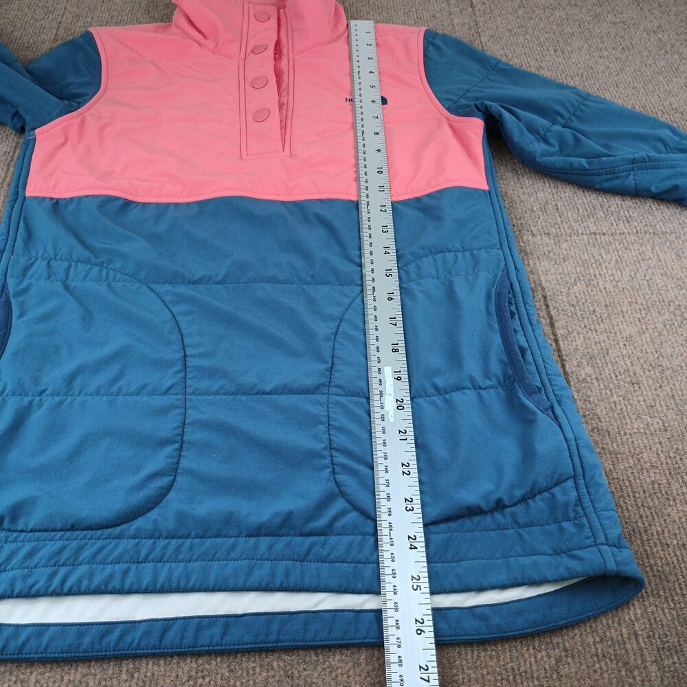 The North Face Women's Mountain Sweatshirt Pullover XS Q-Snap Spiced Coral Multi - Picture 8 of 16